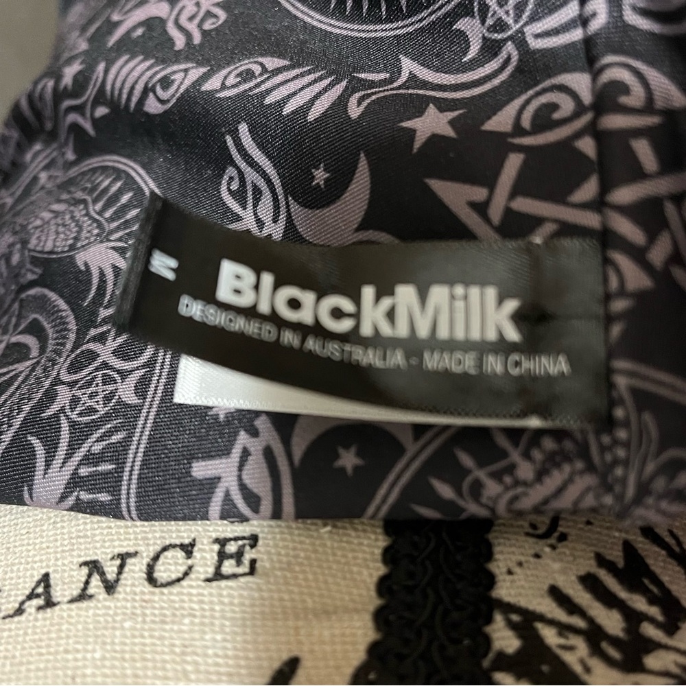 Blackmilk Hex Grey Underbust Dress - Picture 9 of 11